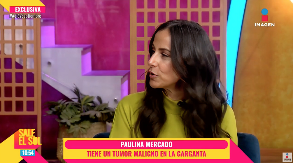 Paulina Mercado revela que tiene cáncer; entrará a cirugía