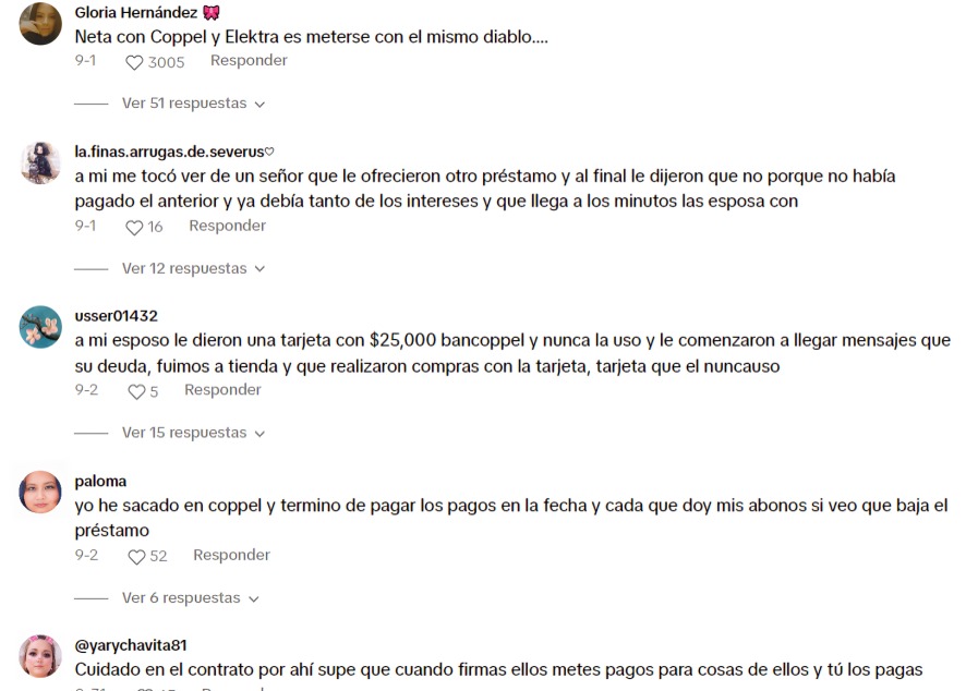 Redes comparten historias similares de préstamos en Coppel