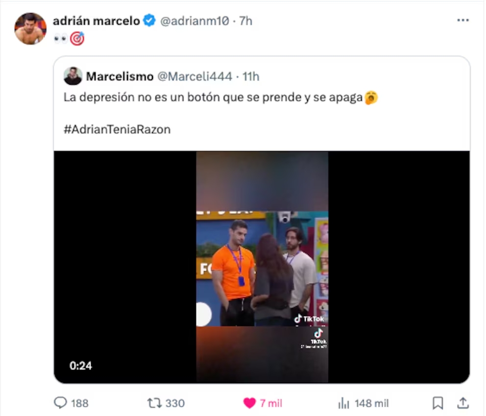 Adrián Marcelo se vuelve a burlar de Gala Montes