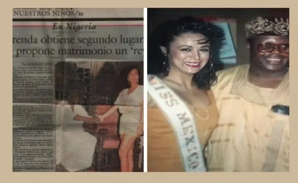 Vínculo entre Brenda Bezares y rey de Nigeria