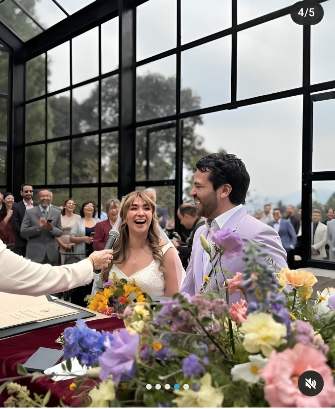 El accidente de Daniela Luján el día de su boda