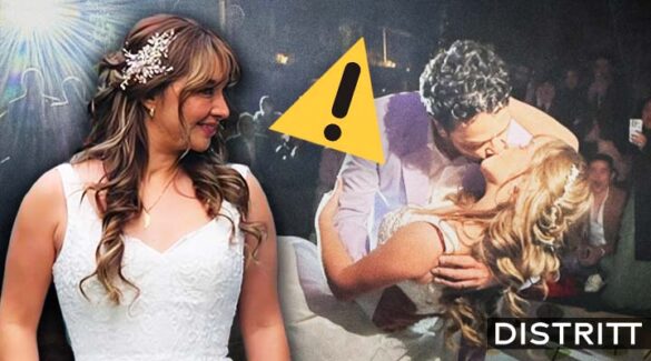 Daniela Luján sufre accidente el día de su boda