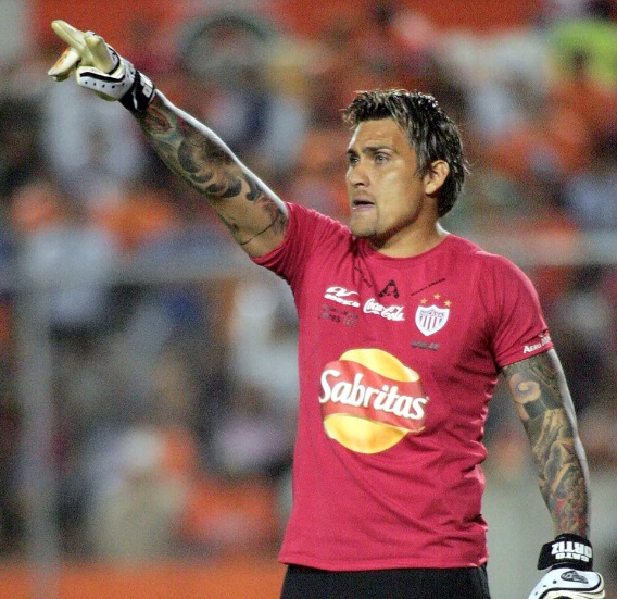 Omar El Gato Ortiz como  futbolista