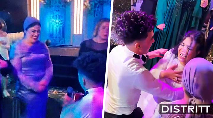 Hombre pide matrimonio a otra mujer el día de su boda |VIDEO