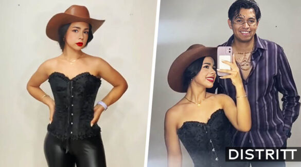Joven se disfraza de Ángela Aguilar