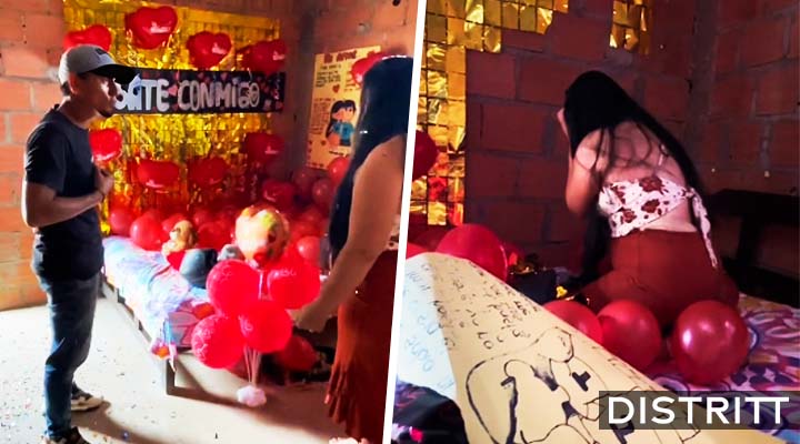 Mujer pide matrimonio tras 8 años de relación; sale mal |VIDEO