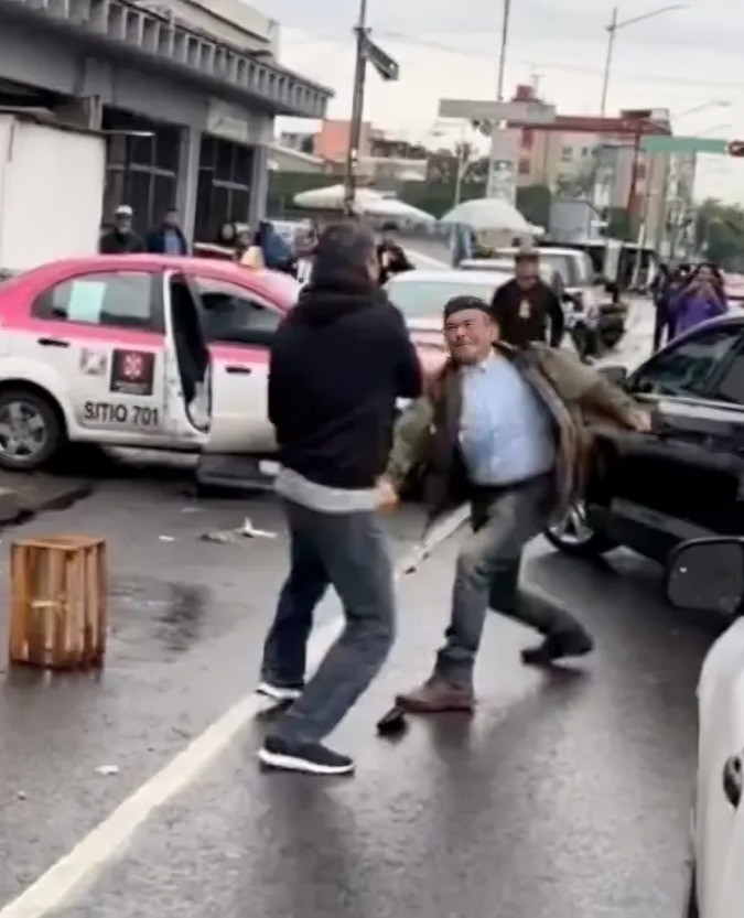 Pelea en CDMX