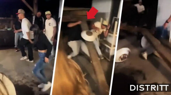 Techo cae sobre jóvenes que bailaban Payaso de rodeo
