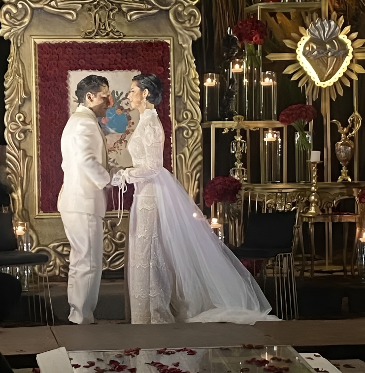 Acta de matrimonio de Christian Nodal y Ángela Aguilar