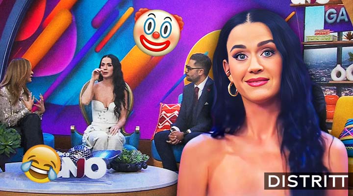 Katy Perry. Así reaccionó a homenaje en Venga la Alegría