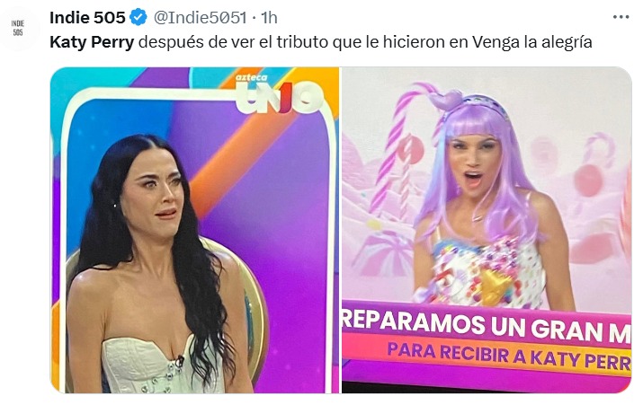 Los mejores memes de la visita de Katy Perry