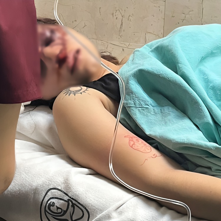 Melanie Barragán joven golpeada por su novio en Halloween