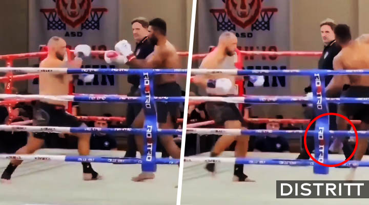 Peleador de muay thai se rompe la pierna en combate