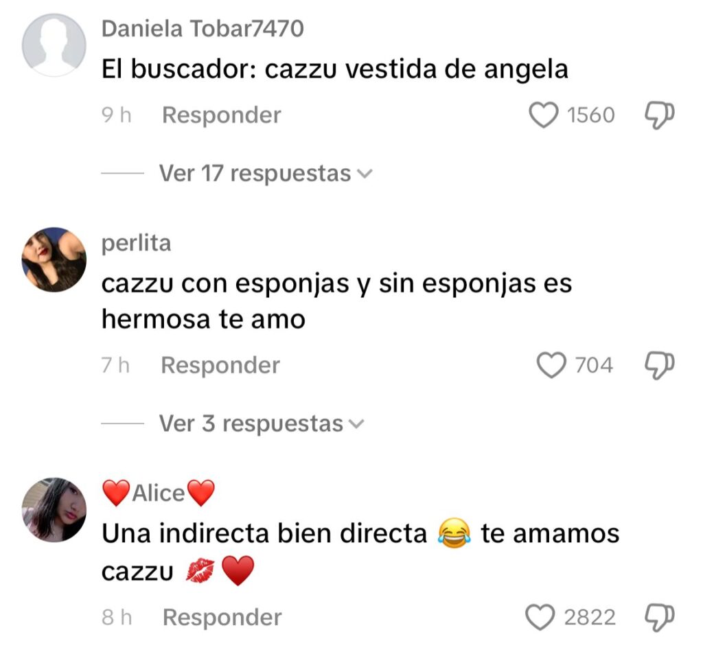 Usuarios celebran indirecta de Cazzu a Ángela Aguilar