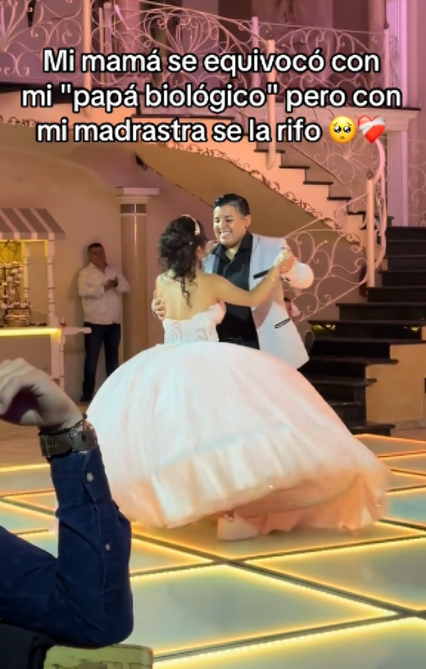 Quinceañera asegura que la novia de su mamá es mejor que su papá