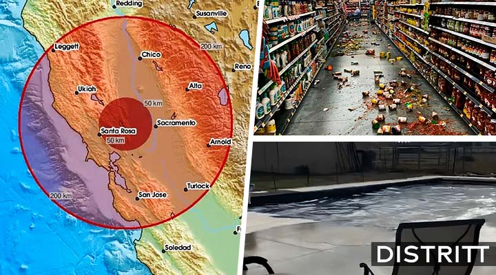 Terremoto en California. Fotos y videos del poderoso sismo