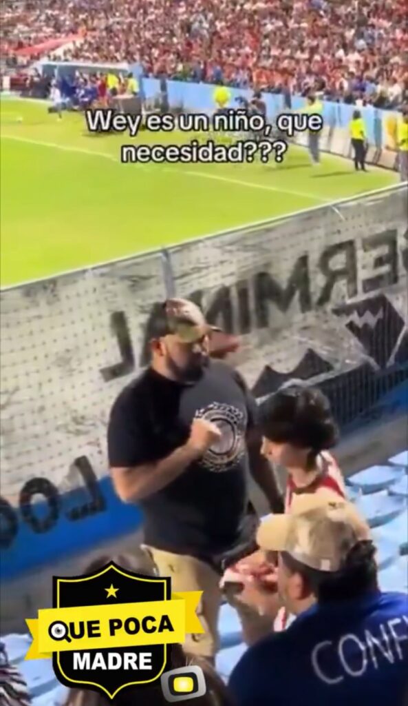 Aficionado de la Jaiba Brava violenta a niño