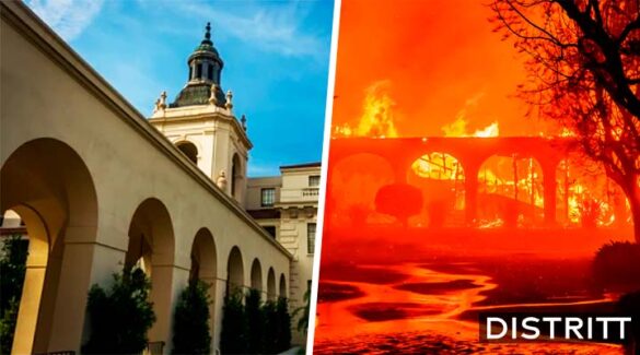 Antes y después de los incendios en Los Ángeles