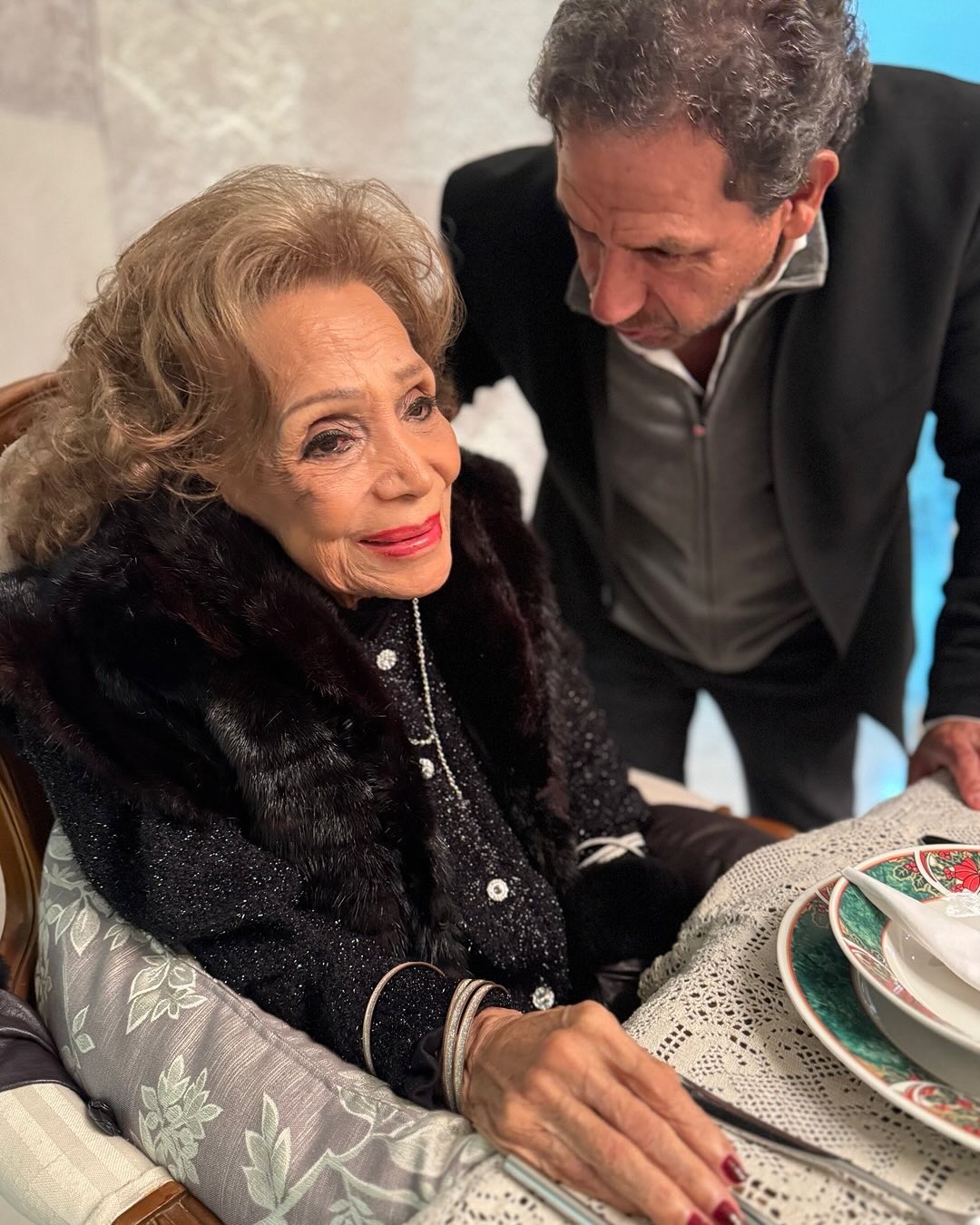 ¿Cómo luce María Victoria a sus 98 años?