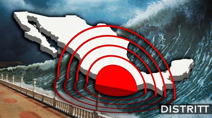 ¿Dónde sería el sismo en México que provocará tsunami?