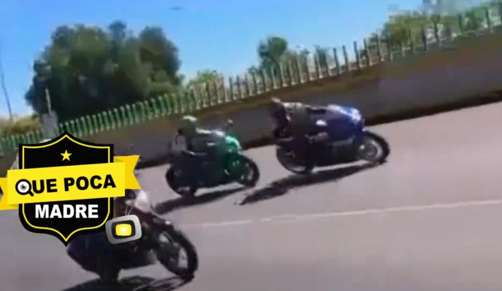 Motociclista se estrella contra muro