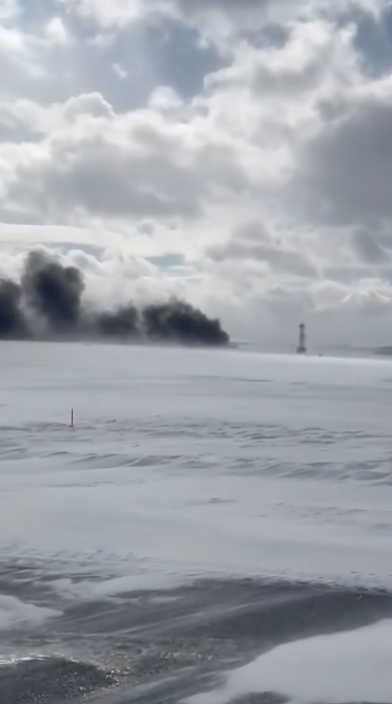 Toronto. Difunden momento en que avión se incendia