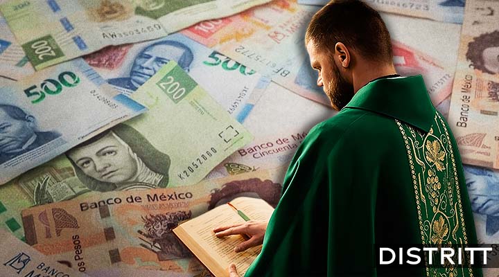 ¿Cuánto dinero gana un sacerdote en México?