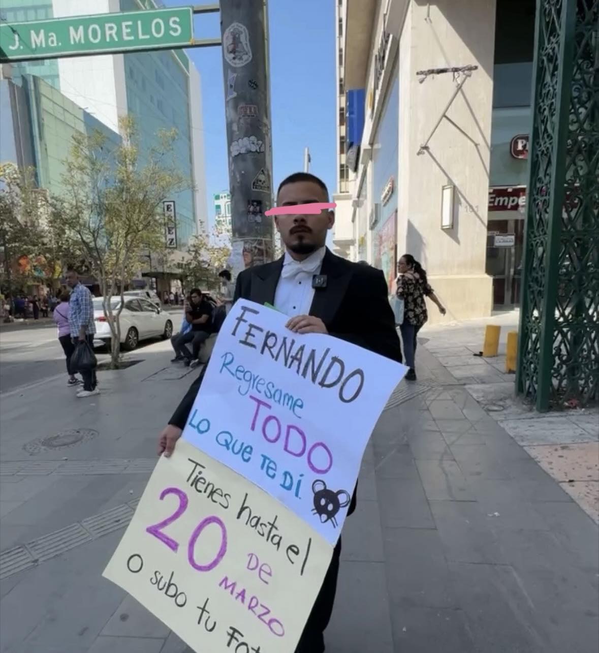 Internautas exhiben al prometido de la novia estafada