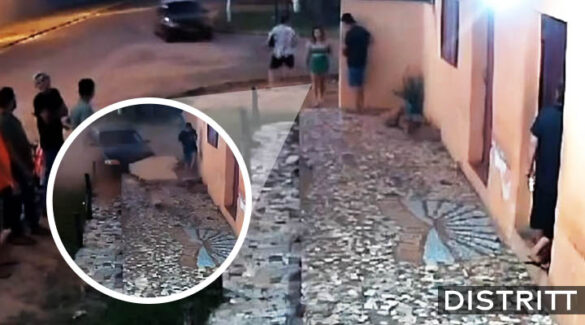 Joven atropella a exnovia por celos