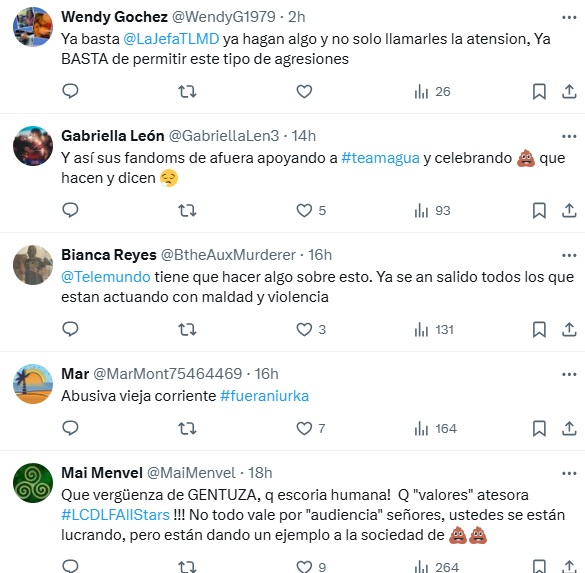 Fans de LCDLF piden expulsión de Niurka