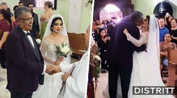 Recién casados generan revuelo por diferencia de edad