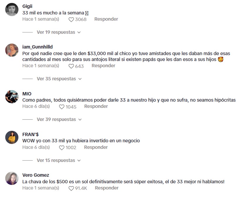 Redes criticana joven que gasta 33 mil pesos al mes en la escuela