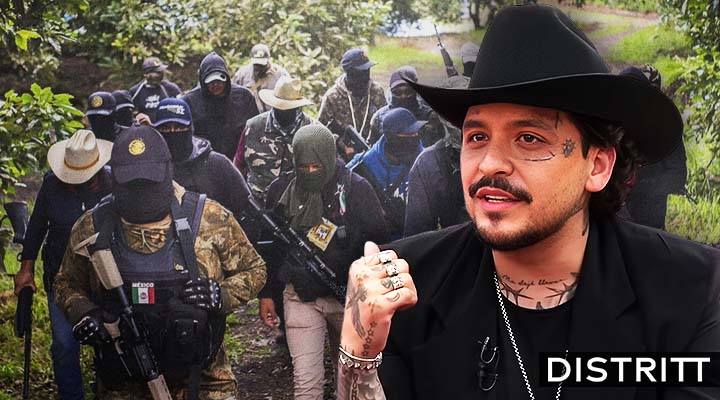 Acusan a Christian Nodal de presuntos nexos con el narco
