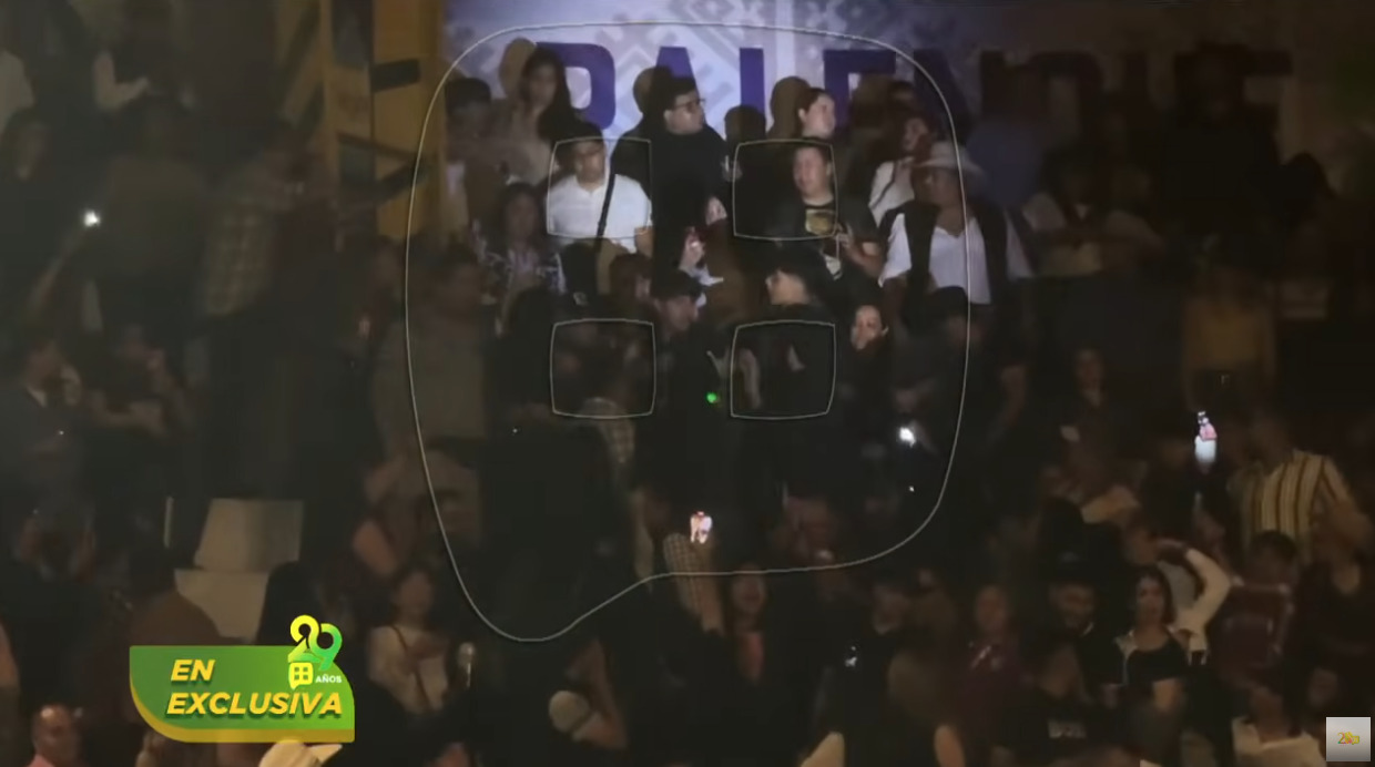Christian Nodal corre a dos fans de su concierto