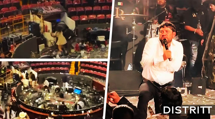 Concierto de Luis R. Conriquez en Texcoco termina en caos