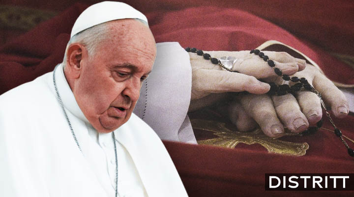 Difunden primeras fotos del papa Francisco en su féretro