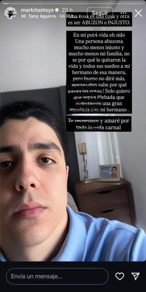 Esto dijo Markitos Toys sobre asesinato de Gail Castro