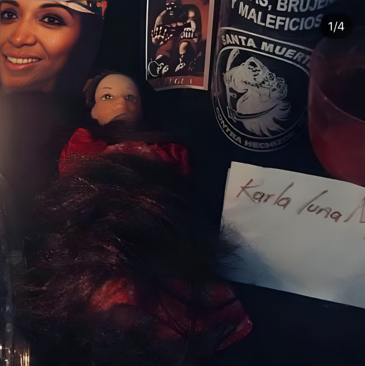 Filtran brujería de Karla Panini