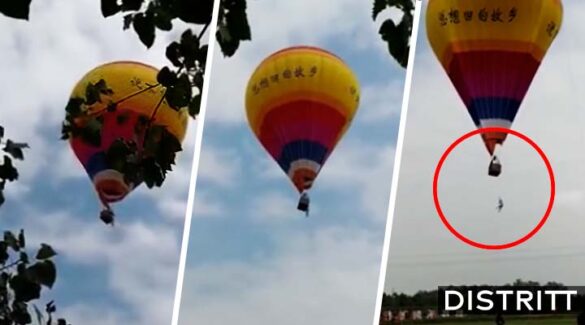 Hombre muere tras enredarse con cuerda de globo aerostático