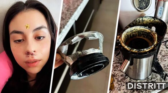 Joven termina con heridas en el rostro tras usar extractor |VIDEO