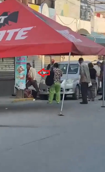 Abuelito asesina a su exesposa en el Banco del Bienestar