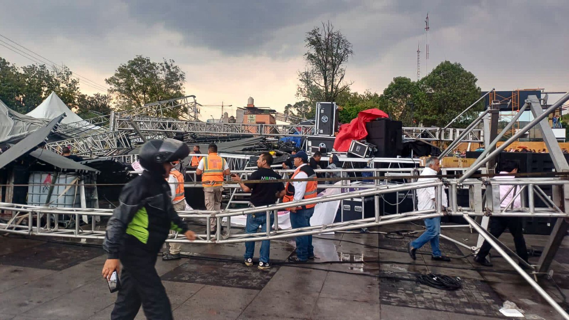 Alicia Villarreal habla tras colapso de escenario en la GAM