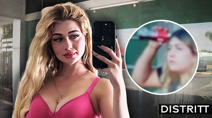 Así es Erika, mujer apagó live de Valeria Márquez