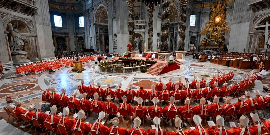 Cardenales en el Cónclave