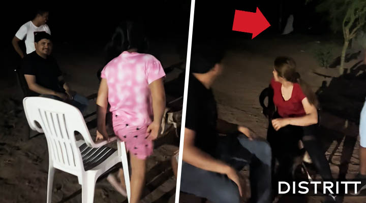 Familia hace fogata en la madrugada; se aparece La llorona