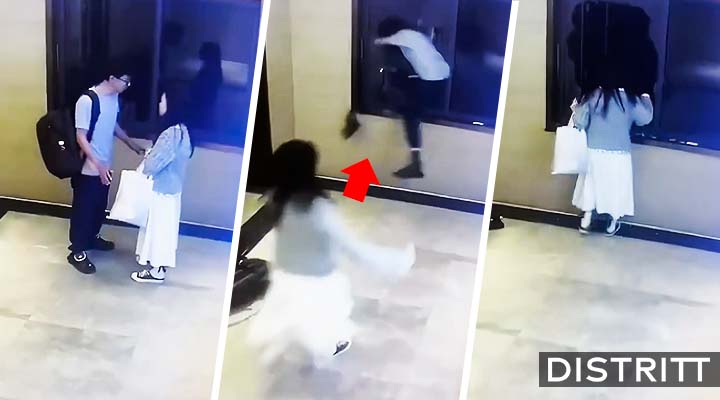 Joven salta al vacío tras discutir con su compañera
