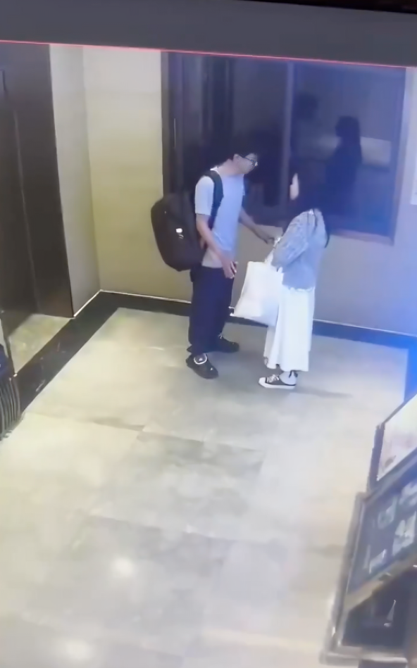 Joven salta al vacío tras discutir con su compañera