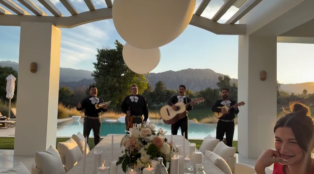Justin Bieber lleva serenata con mariachi a Hailey