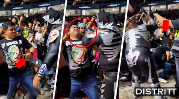 LA Park agrede en varias ocasiones a aficionado