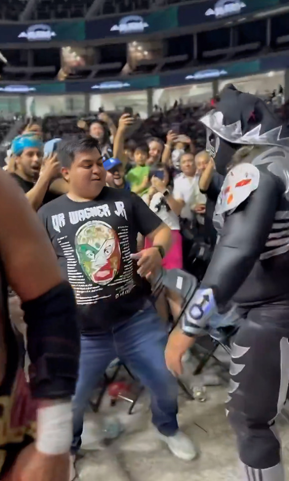 LA Park agrede en varias ocasiones a aficionado